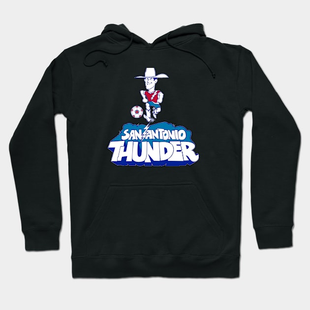 San Antonio Thunder Hoodie by AndysocialIndustries